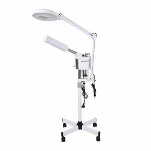 Vaporisateur facial professionnel chaud et froid avec lumière LED et lampe loupe LED pour soins du visage et spa facial - Product Image 2