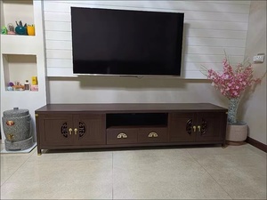 Phòng Khách Nhà Phong Cách Trung Hoa Mới Tủ Tivi Đa Năng Tủ Bảo Quản Gỗ Chắc Chắn Bàn Cà Phê Giá Để Tivi - Product Image 2