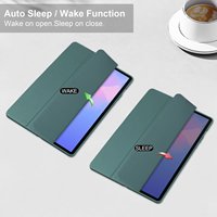 Étui en acrylique transparent à bords doux pour Samsung Galaxy Tab S10FE Plus avec support pour S Pen, étui de tablette robuste antichoc