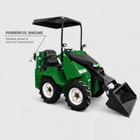 Chargeuse compacte sur pneus, vitesse de déplacement 0-6 km/h, moteur B&S KOOP Rato, norme EPA EURO 5, pour l'exportation S390