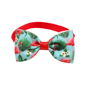 Großhandel Pet Bowtie <span class=keywords><strong>Collar</strong></span> <span class=keywords><strong>Flamingo</strong></span> gemusterte Pet Bow Ties für kleine mittelgroße Hunde Katzen - Product Image 4