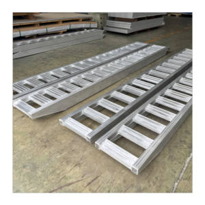 Rampa di Carico Pieghevole in Alluminio Argento per Scooter, <span class=keywords><strong>UTV</strong></span> e Moto CAIXIN - Product Image 1