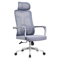 Dernières chaise de bureau Boss Hauteur réglable Inclinable Pivot Caractéristiques Ergonomique Design Moderne Mesh Foam Material for Home Use