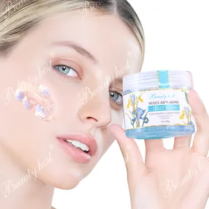 Haute qualité Anti-rides luxe soins de la peau hydratant gelée pétale masque profond nourrissant frottis visage masque de boue