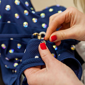 Strass in Cristallo K9 di Alta Qualità da Cucire, Pietre Colorate AB, Strass in <span class=keywords><strong>Vetro</strong></span> a Goccia con Fondo Piatto per Scarpe da Sposa da Donna - Product Image 4