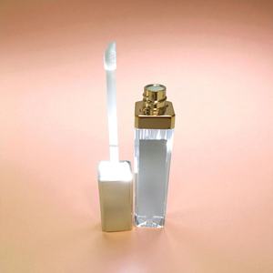 Contenants à gloss à lèvres LED avec bouchon à vis, matière plastique, sérigraphie, capacité de 9 ml - Product Image 5