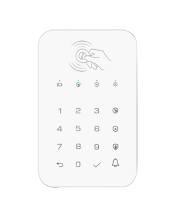 Nhà Máy Bán Buôn RF <span class=keywords><strong>433MHz</strong></span> Cảm Ứng Không Dây Mật Khẩu Bàn Phím Cho Tuya Hệ Thống Báo Động Hỗ Trợ Thẻ RFID Và Chuông Cửa Báo Chí - Product Image 1