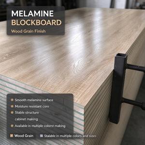 Panneau de bois stratifié anti-humidité 18 mm, 1220x2440 mm, E1, multi-couches, décoration de meubles modernes - Product Image 1