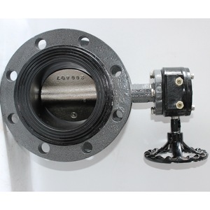 Vanne papillon Longyao Shuangyong DN125 PN16, corps en acier moulé, joint EPDM, type à bride, pour le contrôle de l'eau - Product Image 2