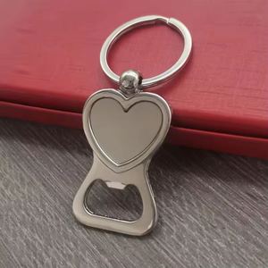 Summer Beer Bar Keychain Gold Plated Metal Zinc Alloy Enamel <b>Custom</b> Logo Personalized Bottle Opener - Product Image 3