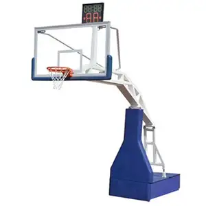 赛维ldk运动器材室内篮球球门FIBA标准电动液压篮球架全新
