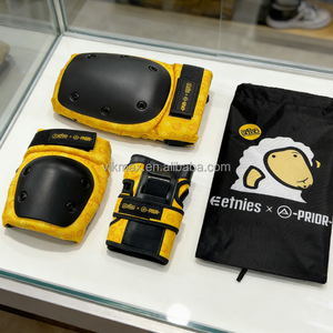 Ensemble de 6 protections professionnelles pour skateboard à double roulettes : coudières, genouillères, protège-poignets - Écologique - Product Image 3