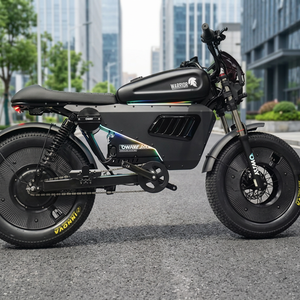 OFFRE DE VENTE SUPER PREMIUM POUR STOCK UE : Moto Électrique Warr-iors 3000W, Vélo Électrique 60V 45AH, Haute Vitesse 78MPH, 20*5" - Product Image 2
