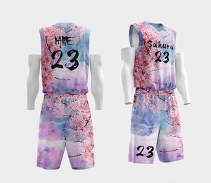 High Quality Wholesale Sublimation Team Basketball Jersey Set Wholesale Custom Men Basketball Uniform Basketball Jerseys - Product Image 3