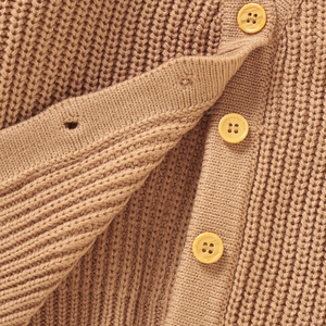 <span class=keywords><strong>Cardigan</strong></span> pour bébé à manches longues en coton 100% écologique de style européen et américain personnalisé pour l'hiver - Product Image 4