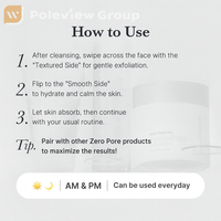 Toners faciaux en tampons coréens à 4,5 % d'acide lactique AHA et 0,45 % d'acide salicylique BHA avec tampons zéro pores