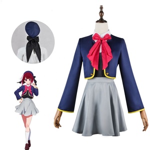 Vente en gros de haute qualité Oshi no Ko Hoshino Rubii <span class=keywords><strong>Anime</strong></span> Costume Lolita jupe Halloween fête ArimaKana Cosplay Costume - Product Image 1