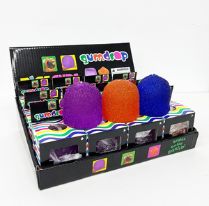 Der Bestseller: Vierfarbiges tropfenförmiges Erdbeer-Maltose-Stressabbau-Squish-Spielzeug mit langsamem Rückpralleffekt - Product Image 5