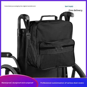 Voyage étanche Walker stockage accrocher pochettes fauteuil roulant sac avec porte-gobelet - Product Image 5