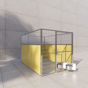 บ้านสุนัขขนาดใหญ่ ดีไซน์ใหม่จากโรงงานจีน เป็นมิตรกับสิ่งแวดล้อม แข็งแรง ทนทาน หรูหรา ทำจากสแตนเลส 304 - Product Image 4