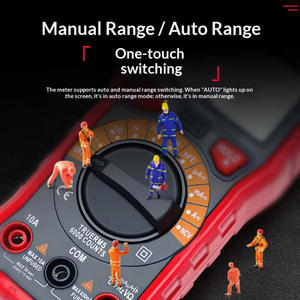 Multimètre numérique intelligent Delixi de haute précision, voltmètre de courant anti-brûlure pour électricien, vente en gros - Product Image 5