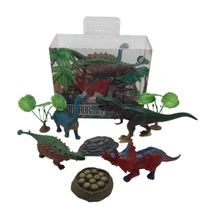 Juguete de simulación de dinosaurio de PVC, modelo DIY, adorno, huevo de dinosaurio jurásico, juguete de escena de dinosaurio, juguete de rompecabezas de ciencia y educación - Product Image 4