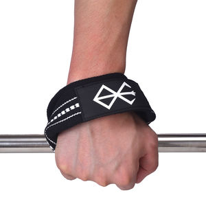 Logotipo personalizado al por mayor Anime Berserk soporte elástico ajustable Powerlifting <span class=keywords><strong>muñequeras</strong></span> correas de gimnasio para levantamiento de pesas - Product Image 2