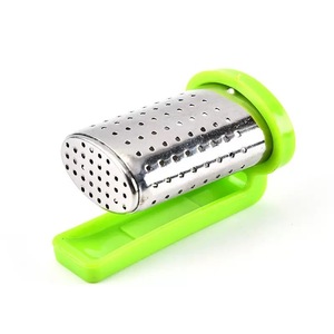 Modern Design 304 Stainless Steel Hanging <strong>Tea</strong> Infuser Reusable <strong>Plastic</strong> Mini <strong>Set</strong> for Loose <strong>Tea</strong> Customizable Logo - Product Image 6