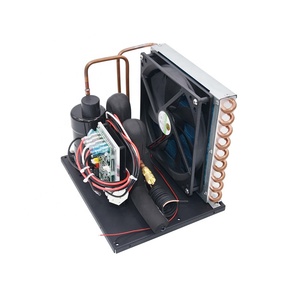 Unidad de Condensación de Refrigeración para Cuarto Frío <span class=keywords><strong>Mimi</strong></span> R134a Dc 24v para Enfriador de Agua Personalizado, Aire Acondicionado Portátil - Product Image 3