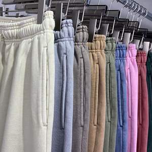 Pantalones Cortos de Algodón para Hombre, Estilo Vintage, Holgados, 420 g/m², Algodón Puro, Gruesos, Premium, con Apliques, Suministro al por Mayor - Product Image 3