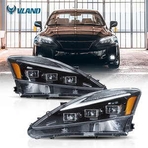Faros Delanteros LED de Fábrica VLAND de 2.ª Generación XE20 IS <span class=keywords><strong>220d</strong></span>/F 300 350, Luz Delantera con Intermitentes Secuenciales, Lámpara Delantera para Automóvil 2006-2012 para <span class=keywords><strong>Lexus</strong></span> IS250 - Product Image 1