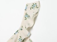 Robe midi chic et décontractée pour femme, nouvelle collection été 2026, imprimée, à volants, style rétro, sans manches
