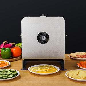 Trancheuse alimentaire commerciale automatique pour légumes, oignon, pomme de terre, citron, mangue, noix de coco, machine à découper les fruits en acier inoxydable - Product Image 4