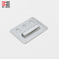 Panneaux muraux en PVC Wangbin, accessoires d'installation de revêtement mural, clips en acier inoxydable pour panneau mural WPC