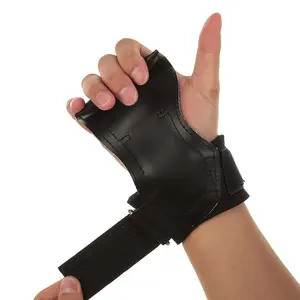Weight lifting Grip Palm rubber material Lifting Weight Protection glove