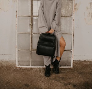 Da cổ điển máy ảnh Ba lô với ngăn máy tính xách tay chuyên nghiệp Túi máy ảnh không thấm nước tùy chỉnh mô hình túi máy ảnh - Product Image 6