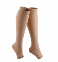 Bas de contention médicaux pour femmes |   Chaussettes de contention et de soutien pour varices de haute qualité, ajustement confortable, bout ouvert