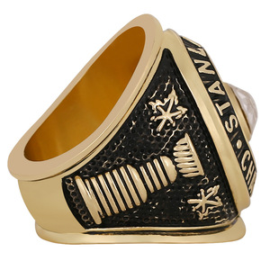 Bague de championnat des Maple Leafs de Toronto de 1967, bijou de mode artisanal exquis, esthétique rétro, <span class=keywords><strong>moment</strong></span> commémoratif de la victoire - Product Image 4