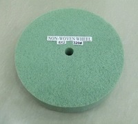 Disque abrasif non tissé de qualité supérieure, grain moyen, pour polissage et nettoyage, diamètre 7,5 cm-50 cm et épaisseur 6 mm-50 mm, usage intensif