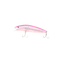 Nouveaux produits phares LUTAC Leurre dur flottant à hameçon triple, yeux 3D hautement simulés, Minnow coloré naturel de haute qualité 100mm 17g