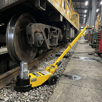 Cric hydraulique pneumatique chromé de 50 tonnes à longue portée pour poids lourds, semi-remorques, autobus et remorques, avec vérin multi-étages, certifié CE