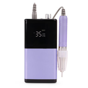 Professionnel Private Label Nail Salon Utilisation Pédicure Nouvelle Coque En Aluminium <span class=keywords><strong>65W</strong></span> DIY Nail Coreless Rechargeable Nail Drill Efile Sander - Product Image 1