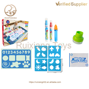 Aquarelle Livre d'images Peinture colorée Jouets d'écriture 80*60CM Tapis de dessin <span class=keywords><strong>à</strong></span> l'eau Style <span class=keywords><strong>dinosaures</strong></span> préhistoriques - Product Image 4