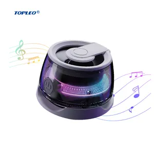 Topleo Led Speaker Mini Karaoke Auto Home Music Sound Bt Subwoofers Party Gaming Professional Smart Portable Speakers