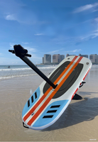 Planche à hydrofoil en PVC légère et facile à transporter, planche de surf professionnelle Efoil gonflable avec batterie et poignée
