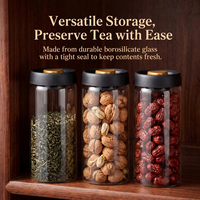 Bocal à café sous vide à ouverture rapide en verre borosilicate de haute qualité, hermétique, 1-2L, avec couvercle, pour la conservation des aliments (haricots, thé, sucre)