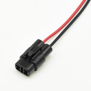 1 Set Kabel Harness Putih Hitam 2 Pin 6180-2181 6187-2171 MT090 Otomotif Peralatan Rumah Tangga Sepeda Motor Tahan Air IP67 12V - Product Image 5
