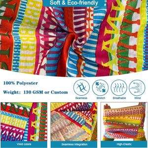 Custom Logo Printed Polyester <b>Neck</b> Gaiter Breathable Tube Bandana Face Cover for Fishing Cycling Outdoor Sports Headscarf - Product Image 2