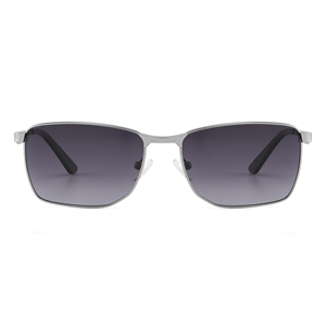 Gafas de Sol Rectangulares Unisex con Marco Metálico y Lentes Degradadas, 100% Protección UV para Adultos al Aire Libre - Product Image 6