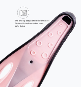 Palmes de plongée à talon fermé certifiées CE Flipper de plongée en apnée Lame courte PP TPR Matériau durable Super confortable - Product Image 5